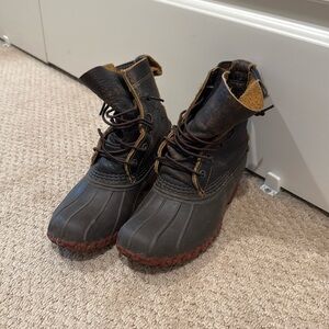 LL Bean duck boots